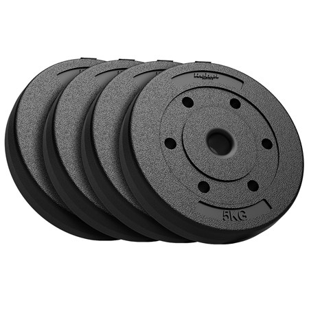 disc greutate compozit set 4 x 5 kg rebel active - imagine 7